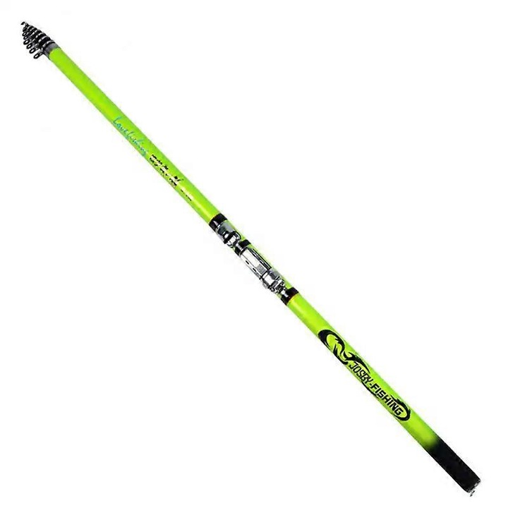 Lanseta de pescuit telescopica, 73cm, capacitate 1500g, portabila, fara blocare cablu