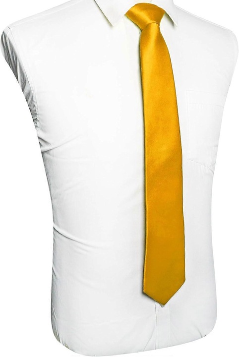 Cravata barbati, design elegant, jacquard satin, 8cm x 147cm, multicolor