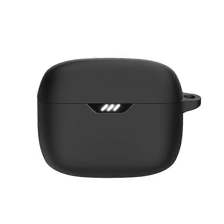 Szilikon védőtok JBL Tune Beam Bluetooth fejhallgatóhoz, ütésálló, fekete, kis méret