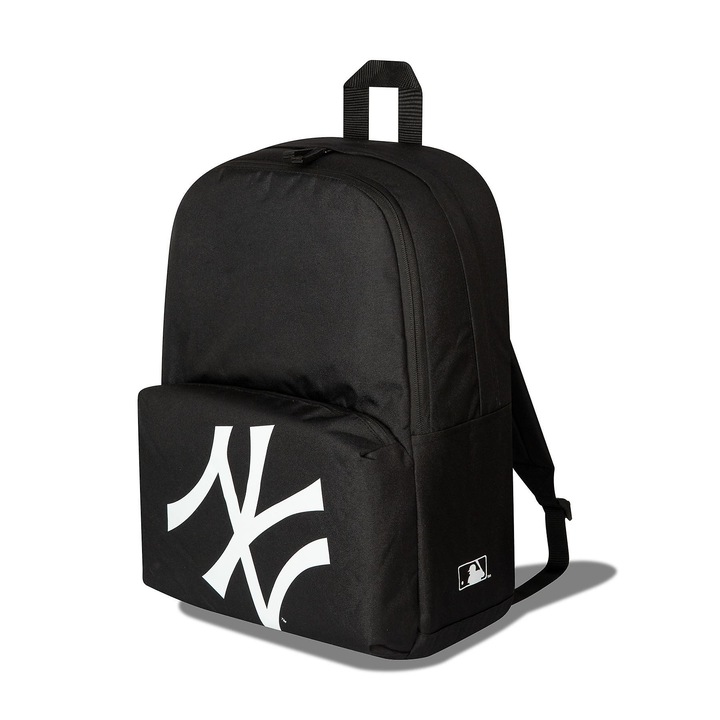 Rucsac dama New York Yankees, negru, 21.5L, 2 compartimente, curea ajustabila