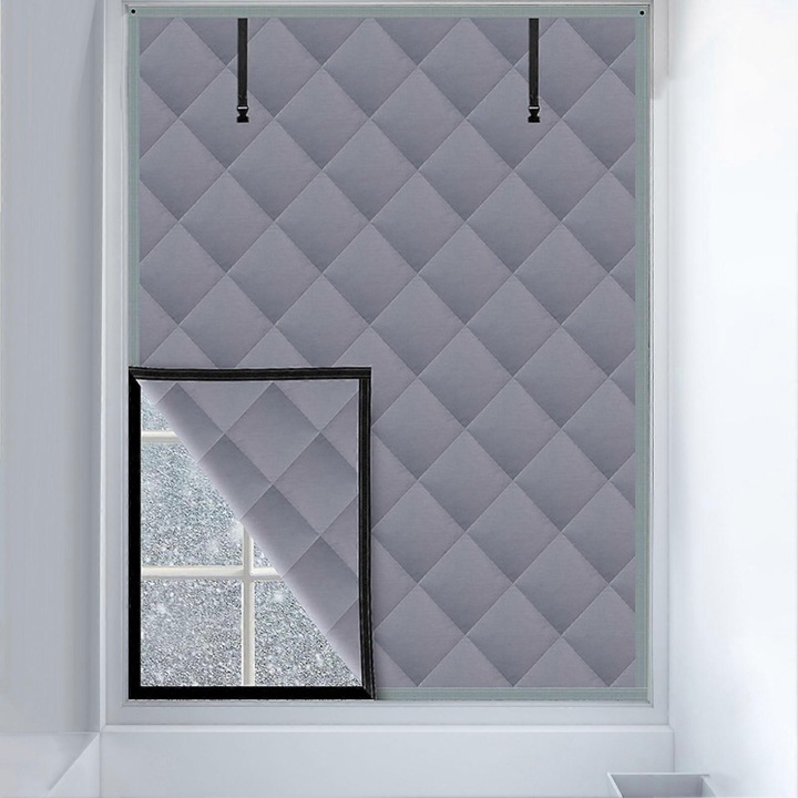 Perdele izolante, 3 straturi, bumbac