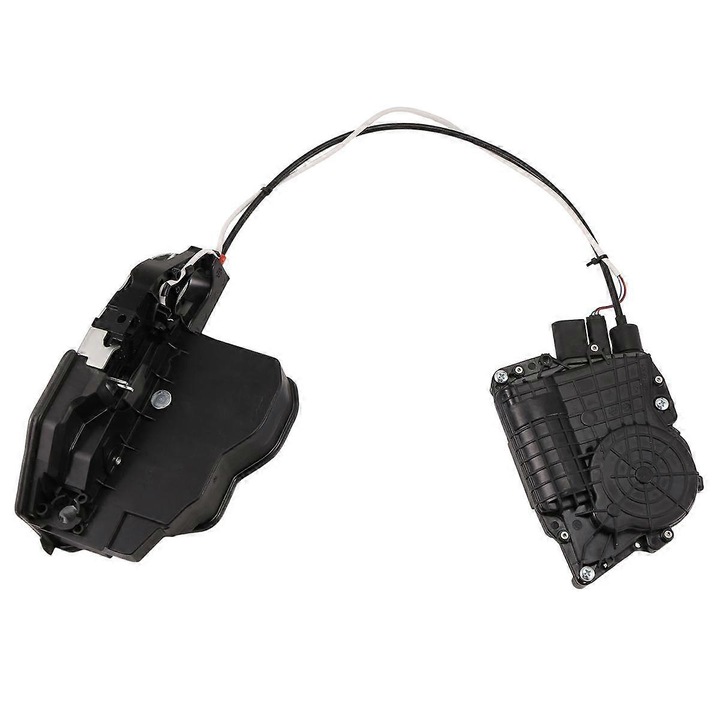 Bal oldali ajtócsukó aktuátor, lágyan záródó rendszer, fekete, Ford 6-os szériához 2006-2014