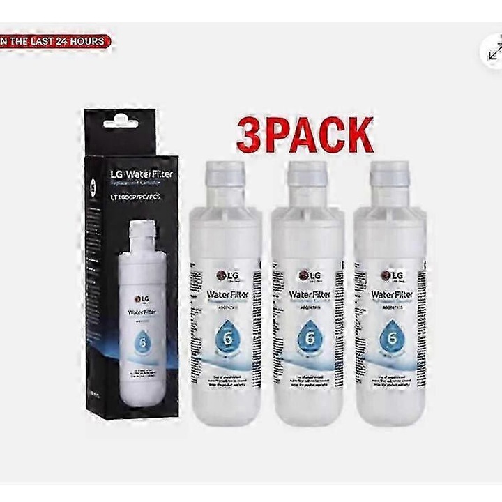 Set 3 filtre de apa pentru frigider LG LT1000P ADQ747935