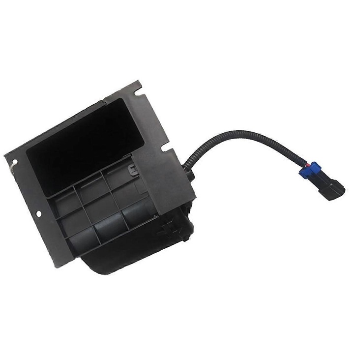 Ventilator motor suflanta, John Deere, negru, plastic si metal