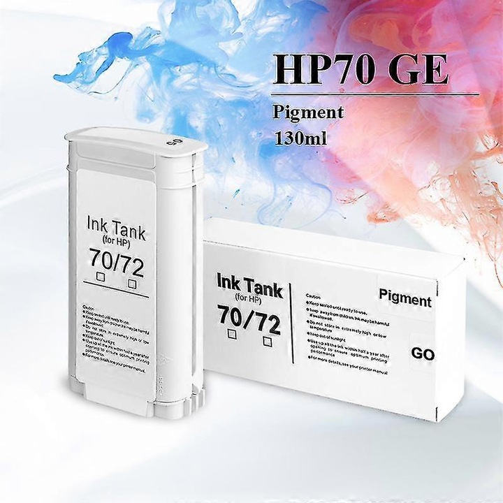 Kompatibilis tintapatron HP 70 nyomtatóhoz, 130 ml, többszínű, 6 színű készlet