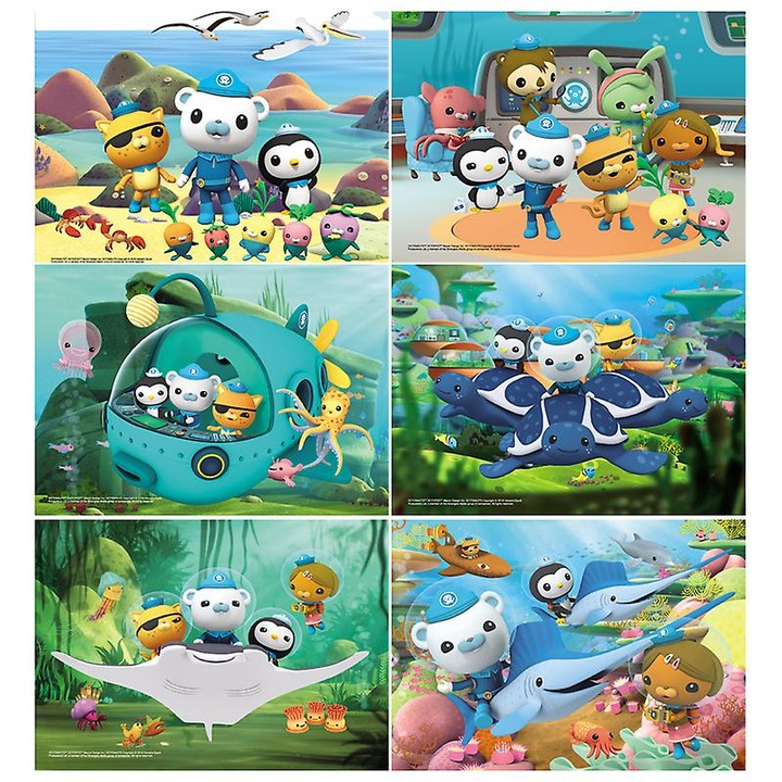 Puzzle Octonauts, Vegimals, set 48/100 piese, pentru copii