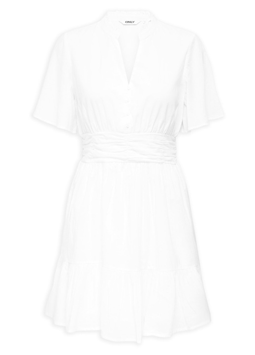 Дамска ежедневна рокля Only, 15363615, Бял, M