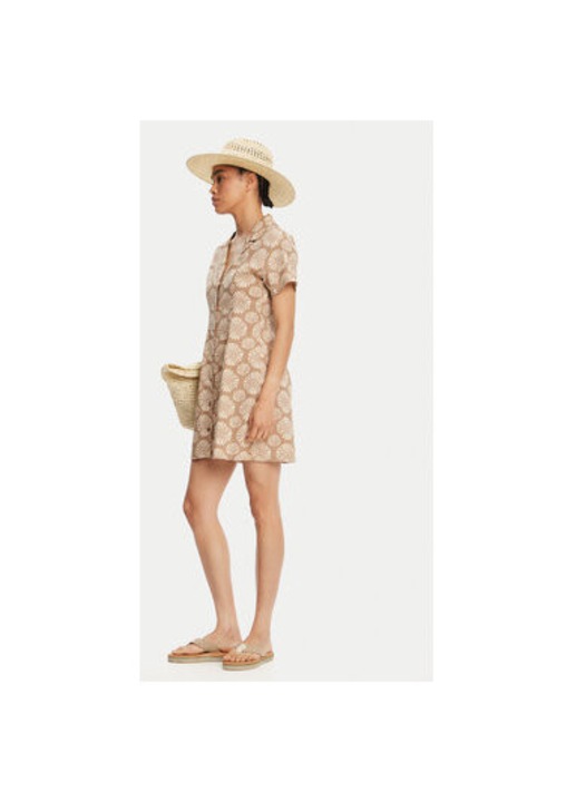 Дамска риза Roxy, ERJWD03881, Памук/Вискоза, L INTL, Кафяв