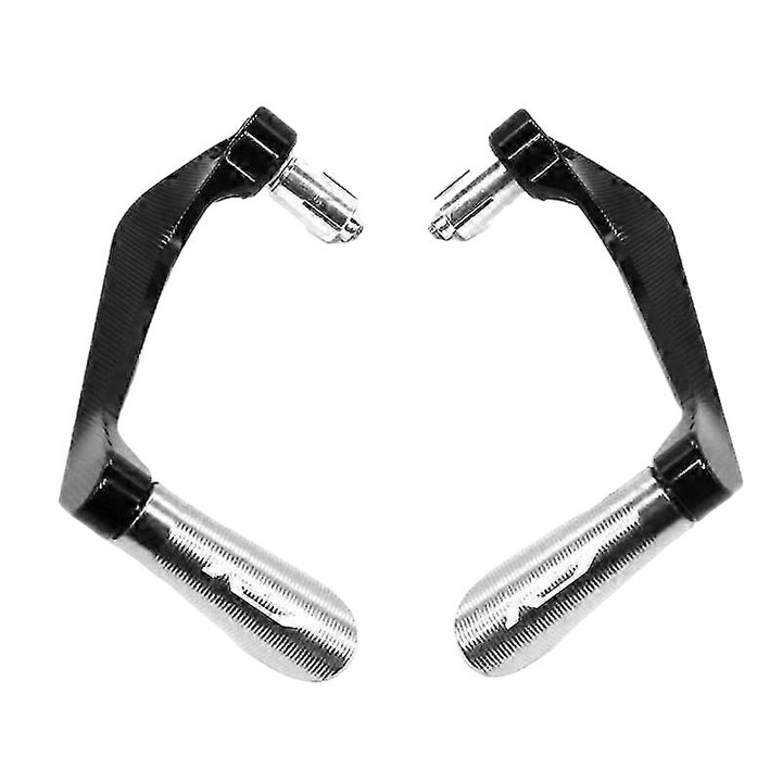 Manere moto, Yzf R7, aluminiu, argintiu/negru