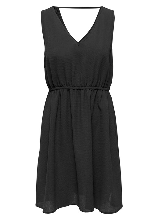 Дамска коктейлна рокля Only, 15323196, Синтетичен материал, Черен, Черен