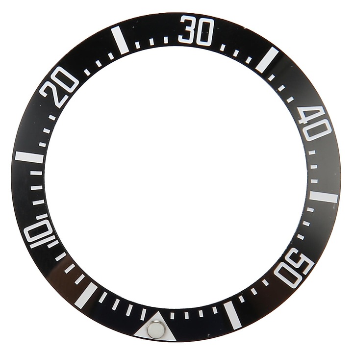 Inel ceramic pentru ceas, 40x31.8mm, rezistent la zgarieturi, luminiscent