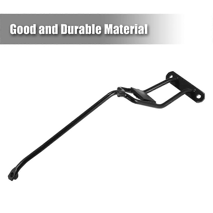 Autó motorháztető rögzítő konzol, 51647116693, fém, fekete, BMW E90 E91 E92 E93 325i 330i 328i 335i modellekhez