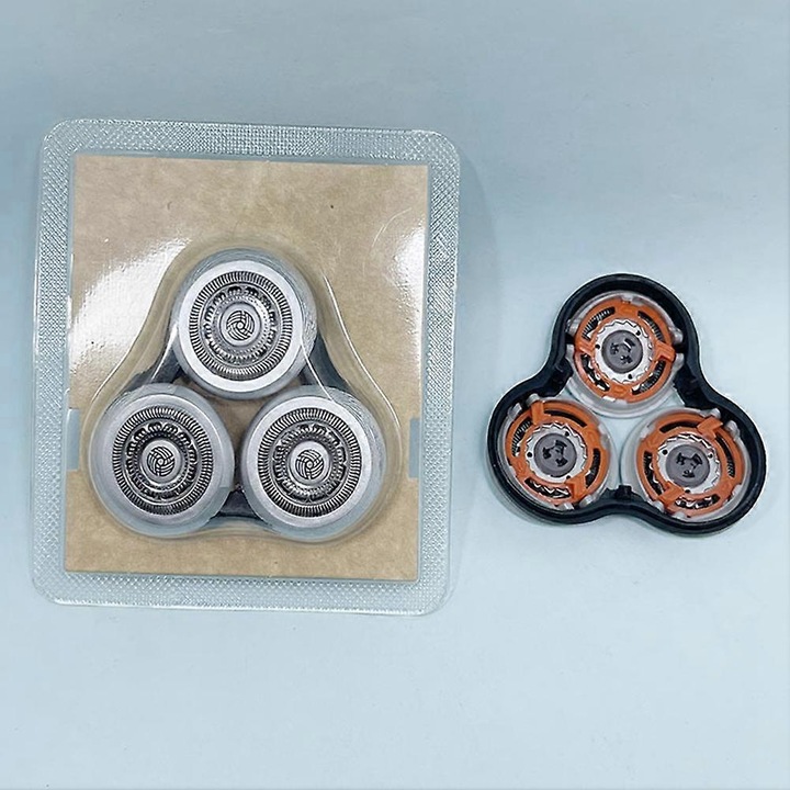 Cap de schimb pentru aparat de ras S9000, 1 buc, argintiu + negru