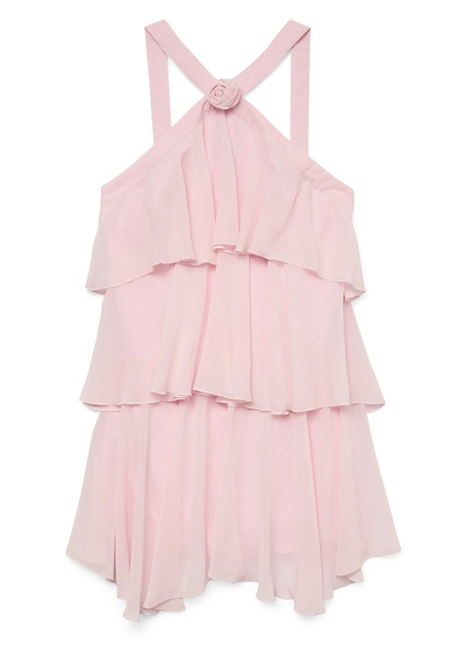 Дамска коктейлна рокля Vero Moda, 10329767, Синтетика, Розово, M