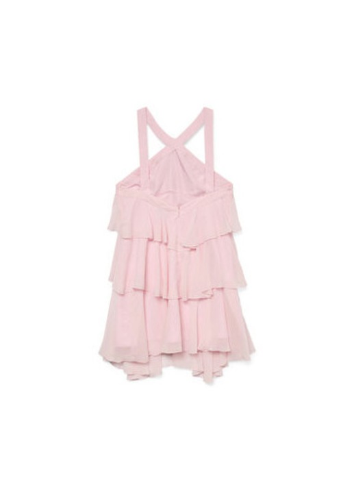 Дамска коктейлна рокля Vero Moda, 10329767, Синтетика, Розово, XL