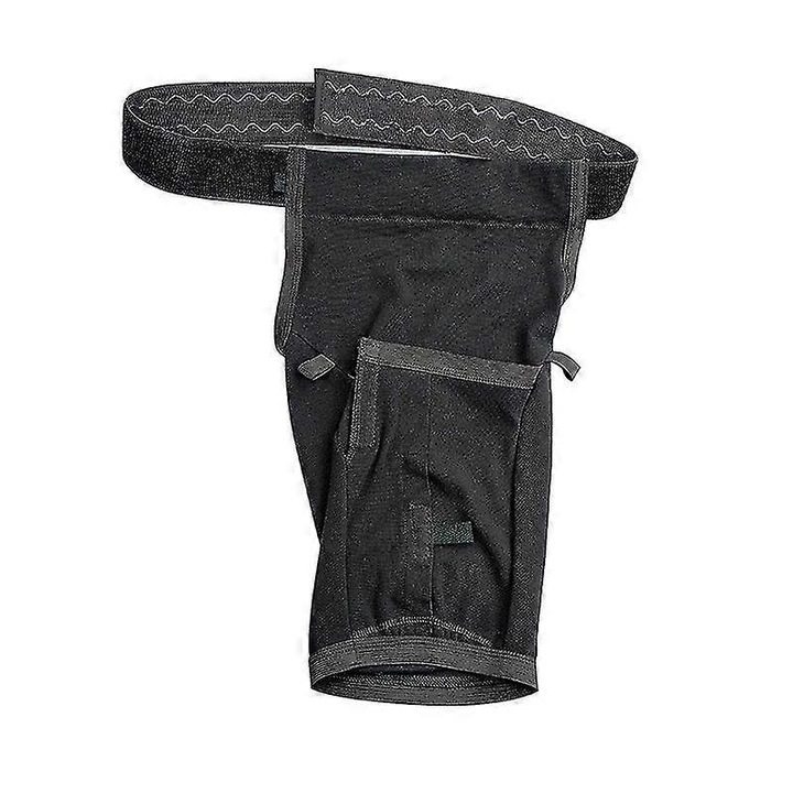 Masca pentru punga de urina, suport pentru cateter, cu curea, lavabila, M 85-95cm, neagra