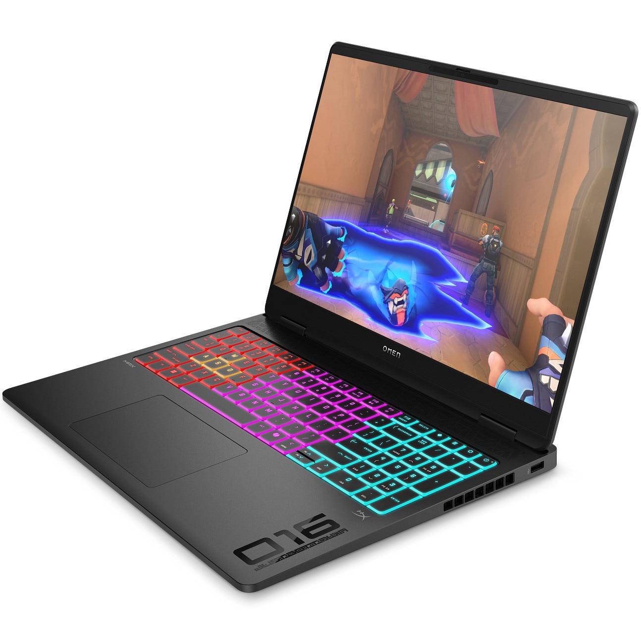 Laptop Gaming HP OMEN MAX 16-ak0008nn cu procesor AMD Ryzen™ AI 7 H 350 pana la 5.0GHz, 16", WQXGA, 240Hz, IPS, 32GB DDR5 RAM, 1TB SSD, NVIDIA® GeForce RTX™ 5070 Ti 12GB GDDR7, Free DOS, Shadow black