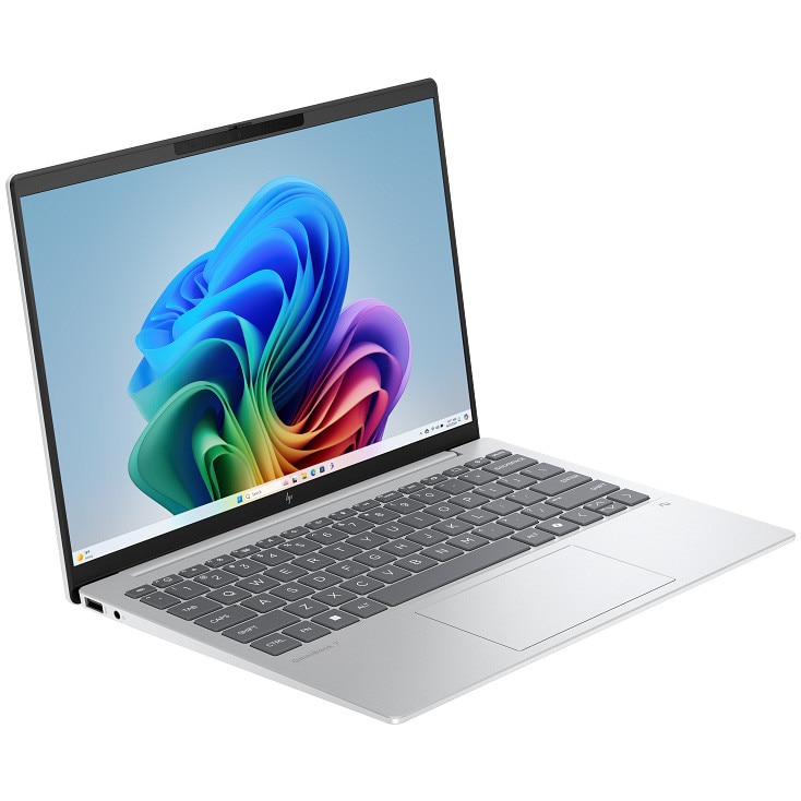 Laptop HP OmniBook 7 AeroNGAI 13-bg1010nn cu procesor AMD Ryzen™ AI 7 350 pana la 5.0GHz, 13.3", 2K, IPS, 16GB LPDDR5x RAM, 512GB SSD, AMD Radeon™ 860M Graphics, Windows 11 Home, Glacier silver