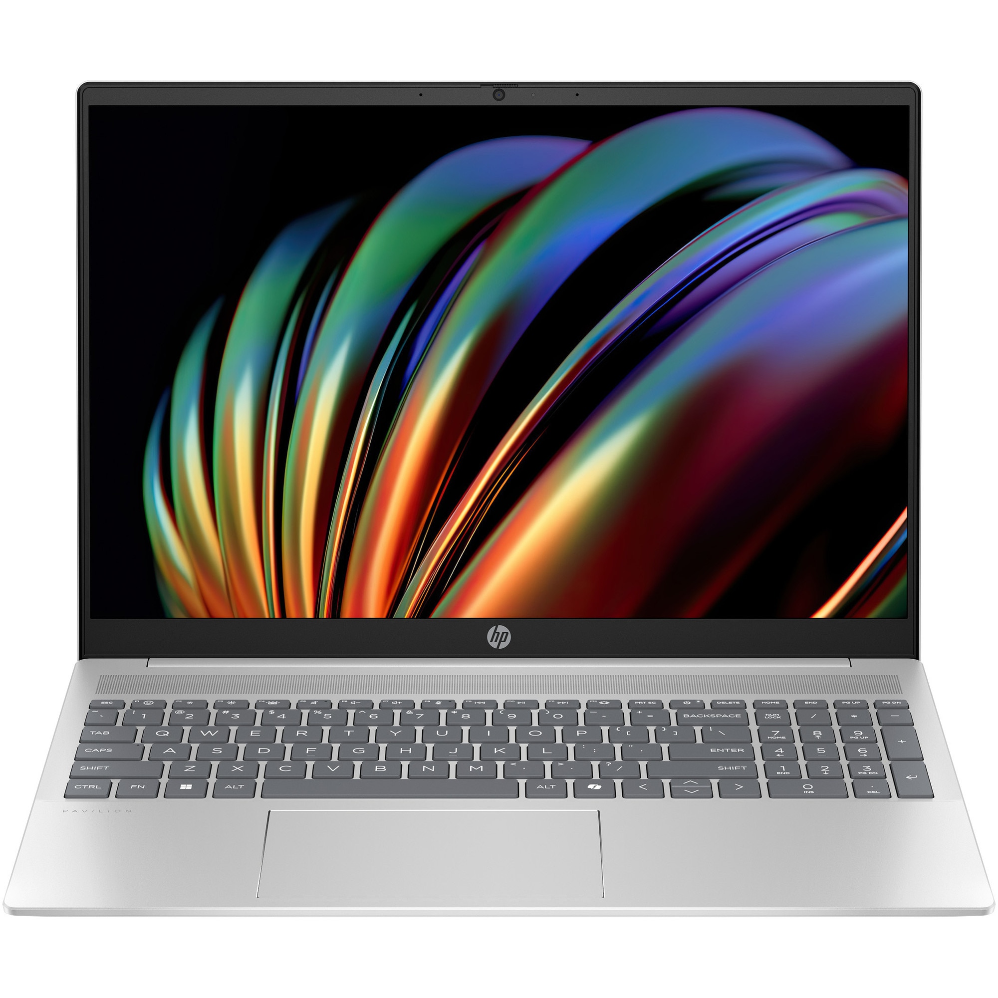Laptop HP Pavilion Laptop 16-af0014nn cu procesor Intel® Core™ Ultra 7 155U pana la 4.8GHz, 16'', 2K, IPS, 16GB LPDDR5 RAM, 1TB SSD, Intel® Graphics, Windows 11 Home, Natural silver aluminum
