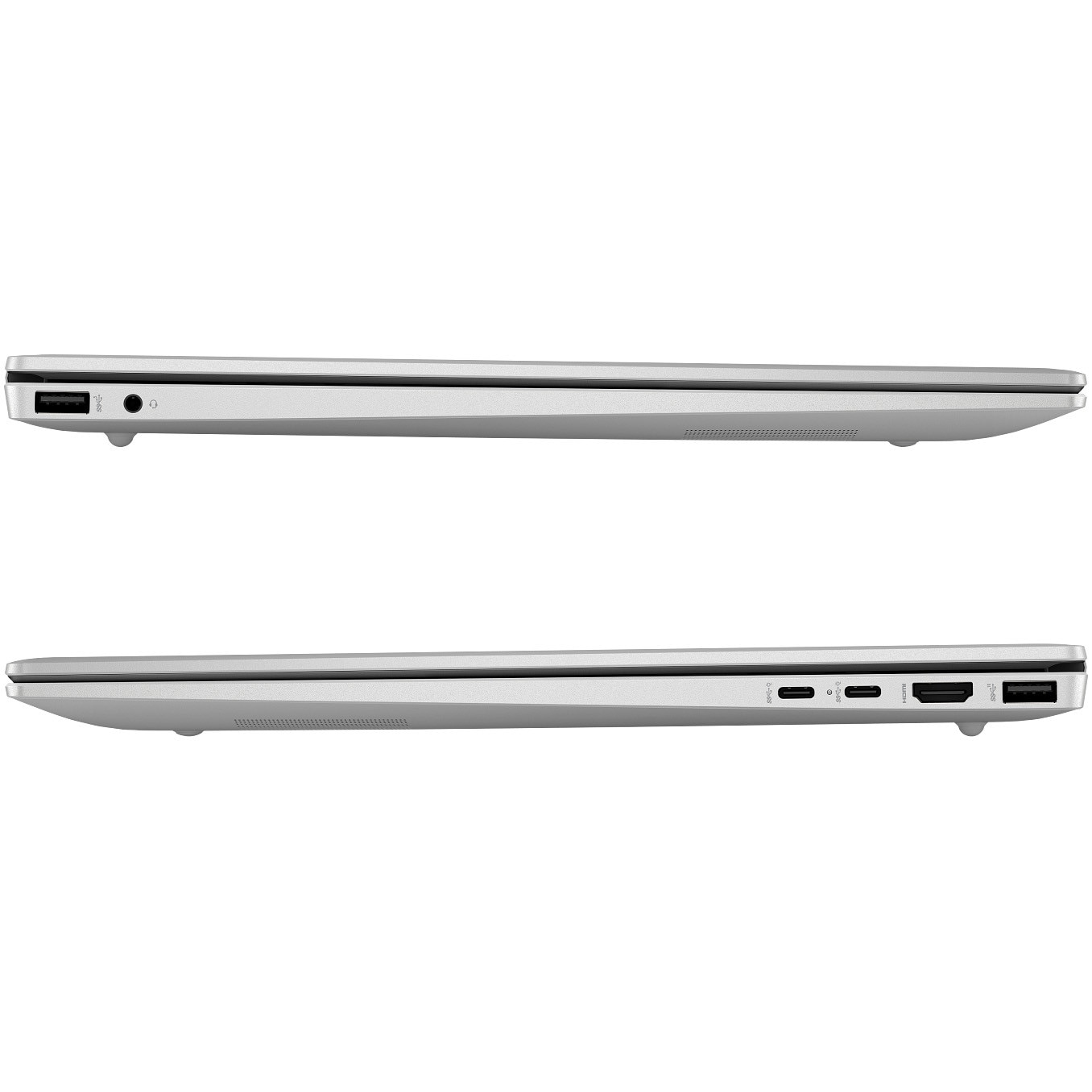 Laptop HP Pavilion Laptop 16-af0014nn cu procesor Intel® Core™ Ultra 7 155U pana la 4.8GHz, 16'', 2K, IPS, 16GB LPDDR5 RAM, 1TB SSD, Intel® Graphics, Windows 11 Home, Natural silver aluminum