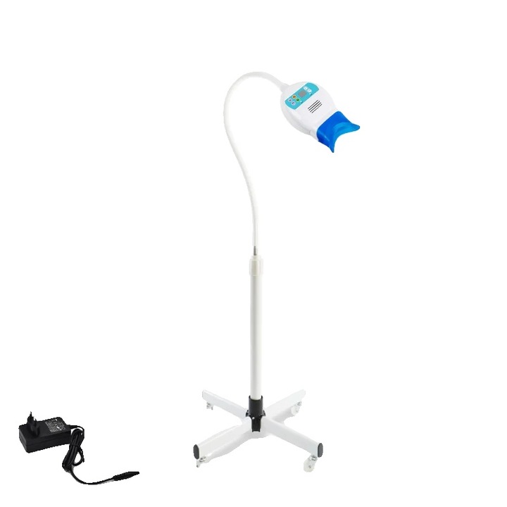 Fogfehérítő lámpa, LED technológia, állítható időzítő, 1 üzemmód, 220V, EU csatlakozó