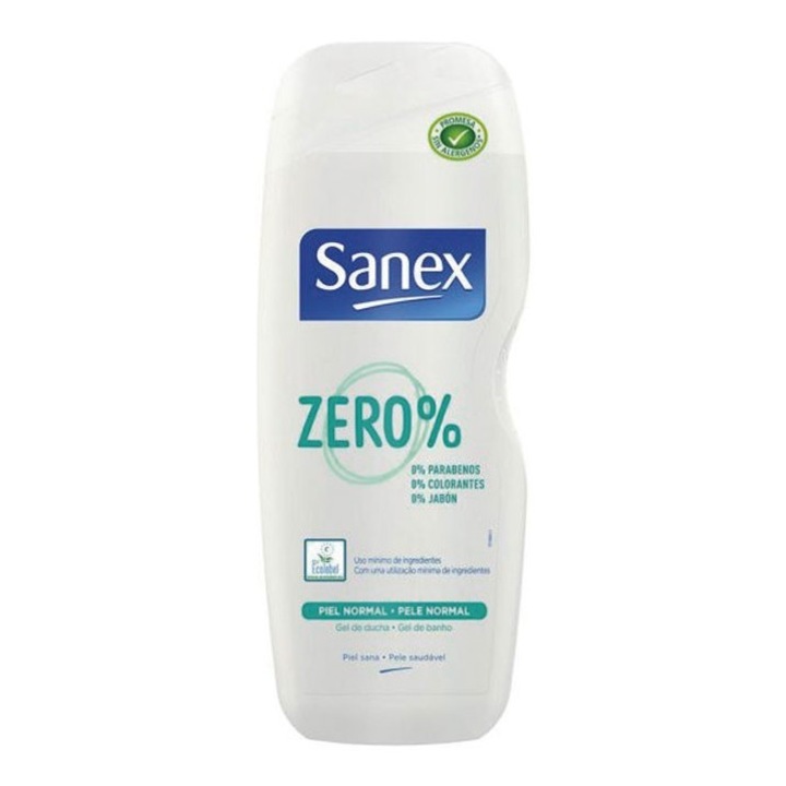 Sanex Zero tusfürdő 600ml normál bőrre