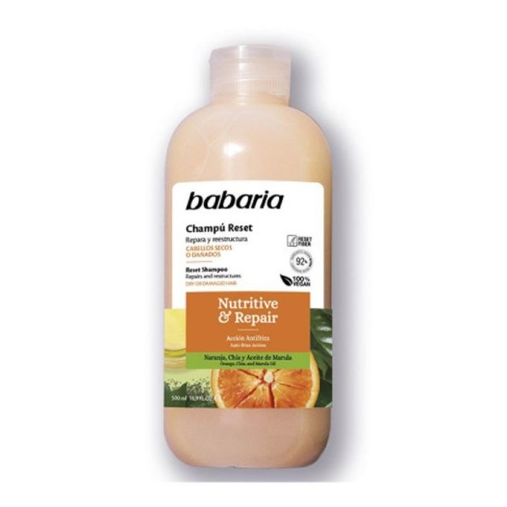 Sampon de par Babaria Reset Nutritive & Repair, 500ml