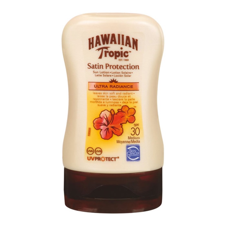 Lotiune de soare Hawaiian Tropic Satin Protection Ultra Radiance SPF30, 100ml