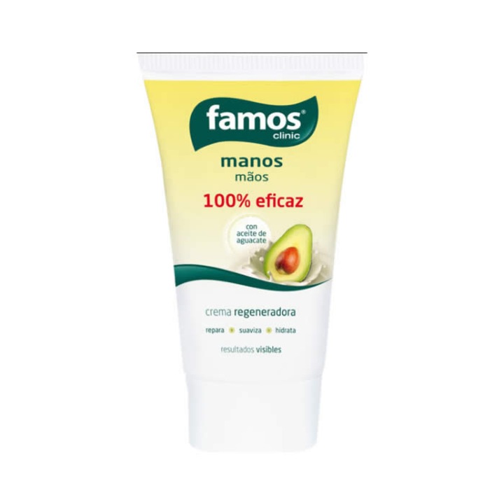 Crema de maini Famos cu ulei de avocado 100ml