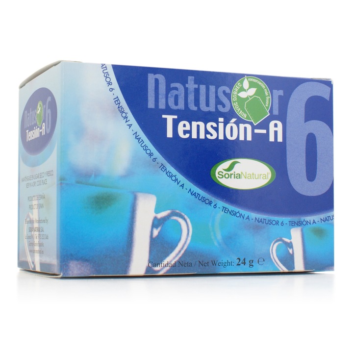 Чай за напрежение Soria Natusor 6 Tension-A, 20 пликчета