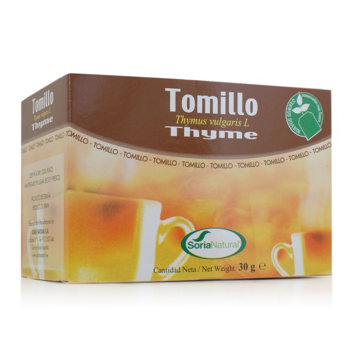 Ceai cimbru Soria Tomillo, 20 buc