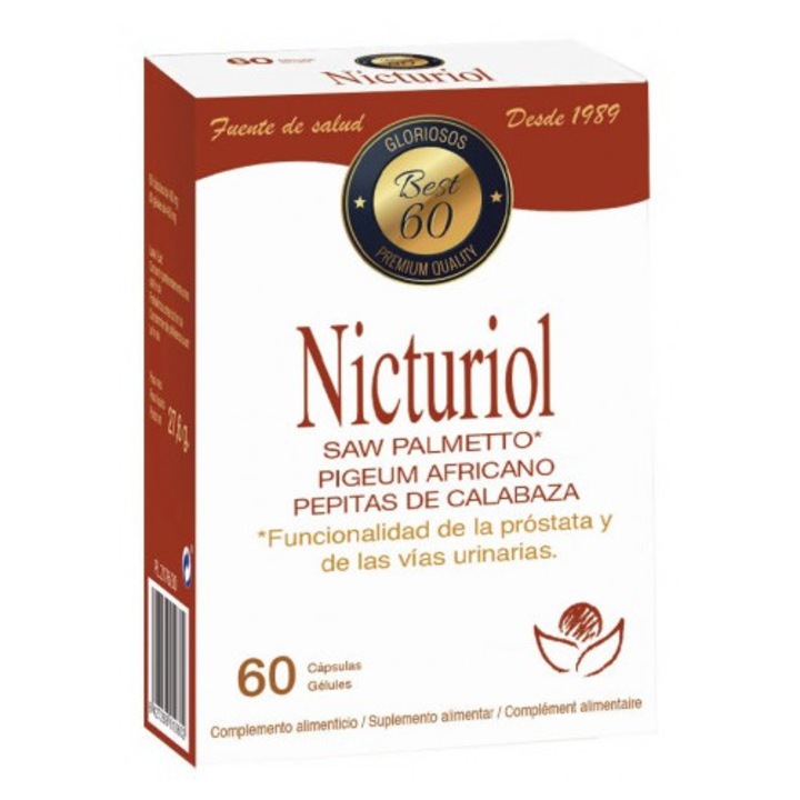 Bioserum Nicturiol 60 Caps, Saw Palmeto