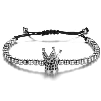 Bratara Brooks Crown Silver Zirconia Bratara Brooks Crown Silver Zirconia