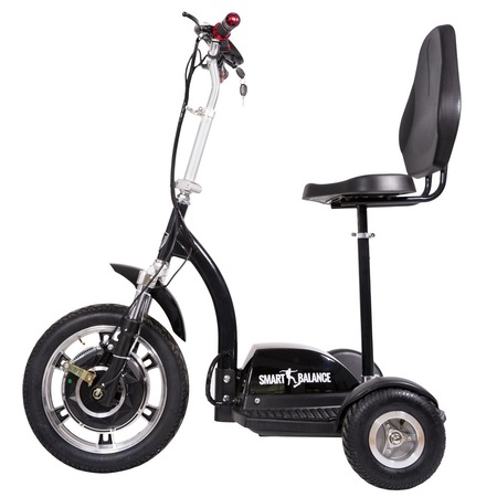 Tricicleta Electrica SB60+, Smart Balance™ Premium Brand, Autonomie 30-35 Km, Putere motor 500W brushless, Viteza maxima 30-35 km/h, Afisaj indicator baterie si lumini