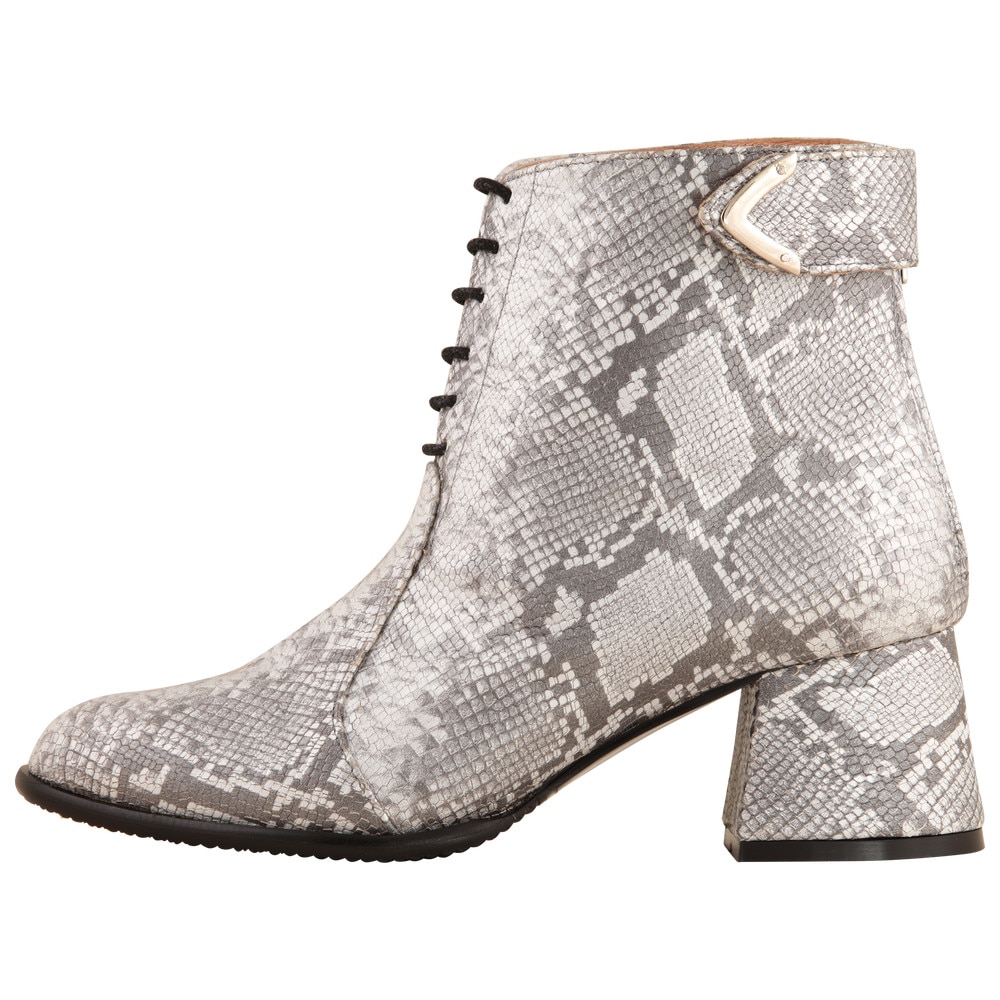 Botine de dama Inviting Silver Print, Print