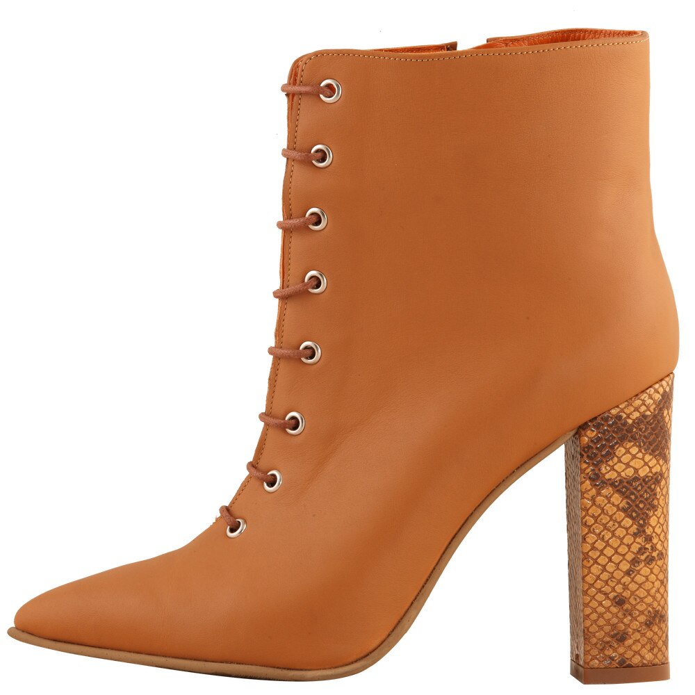 Botine de dama Statement Cashmere Nude 2, Nude