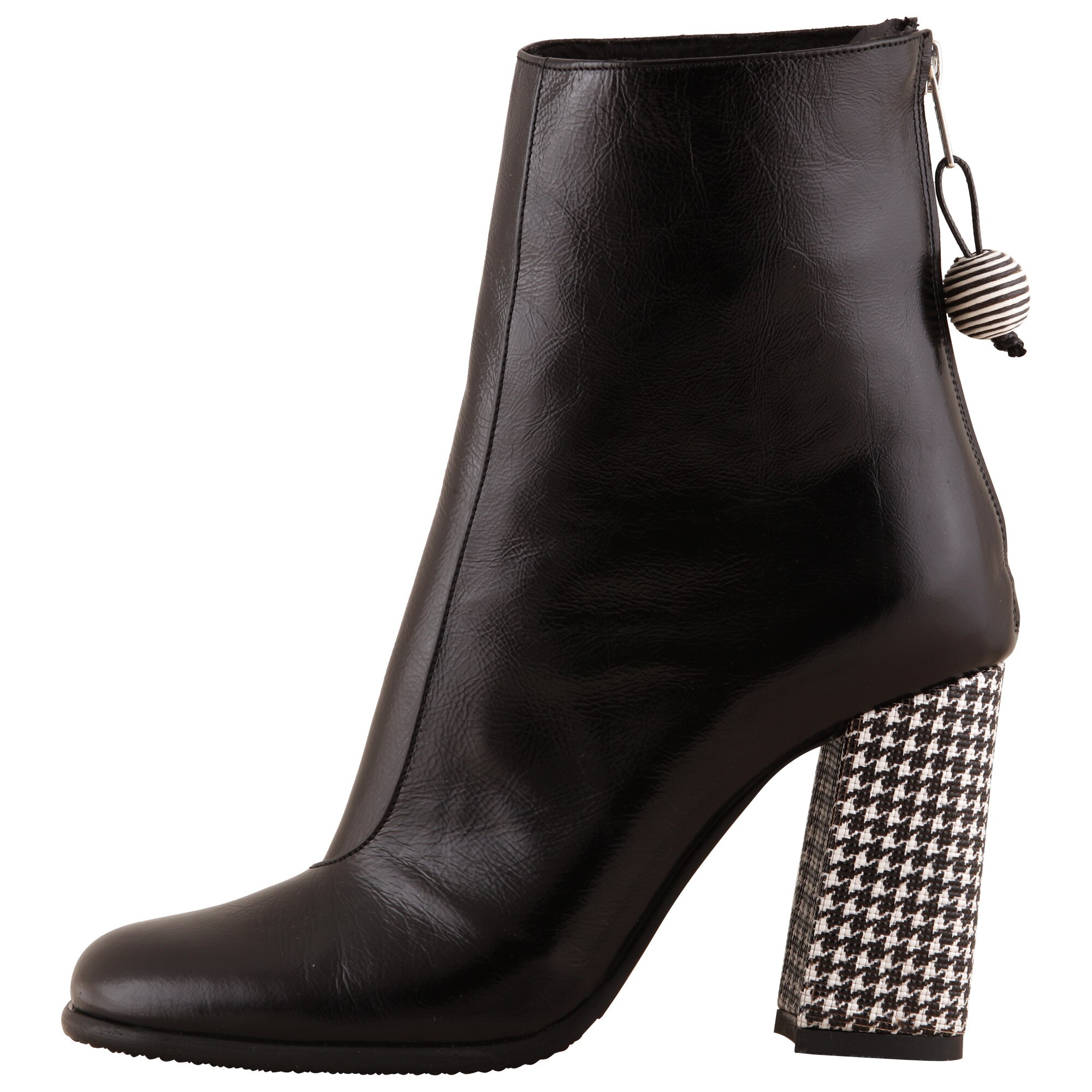 Botine de dama More Pan Am, Negru