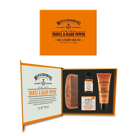 Комплект за брада и лице Scottish Fine Soaps Трън и Пипер