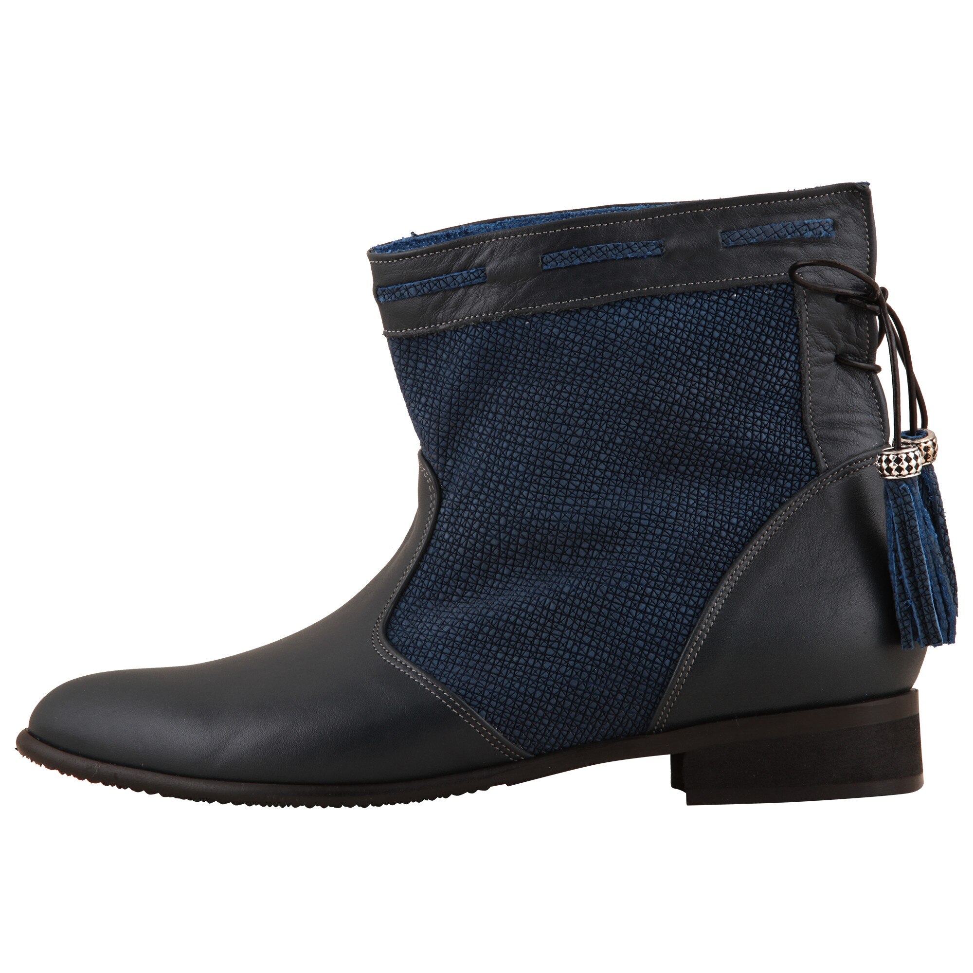 Ghete de dama Gainsbourg Mad Blue, Bleumarin