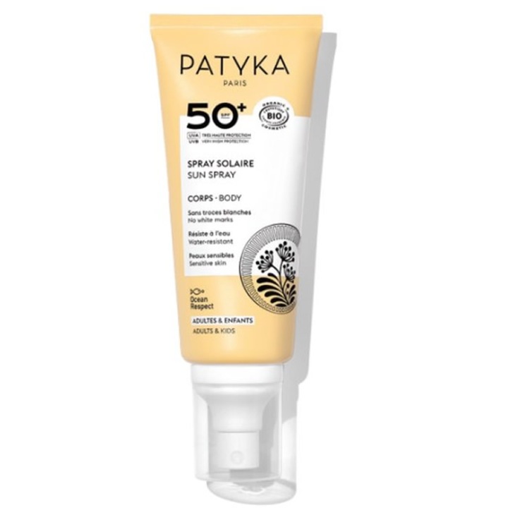Spray de protectie solara pentru corp Patyka Spf50+, 100ml