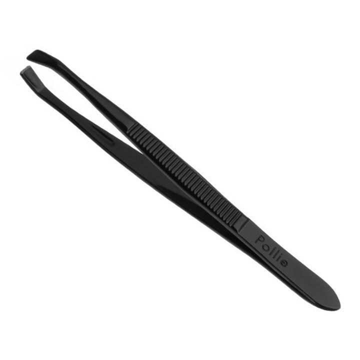 Penseta Eurostil, 8 cm, neagra