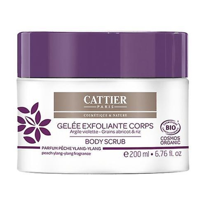 Gel Exfoliant Cattier Paris cu Argila, 200ml