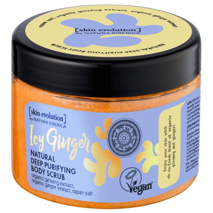 Scrub corporal purificator Natura Siberica Icy Ginger 300ml