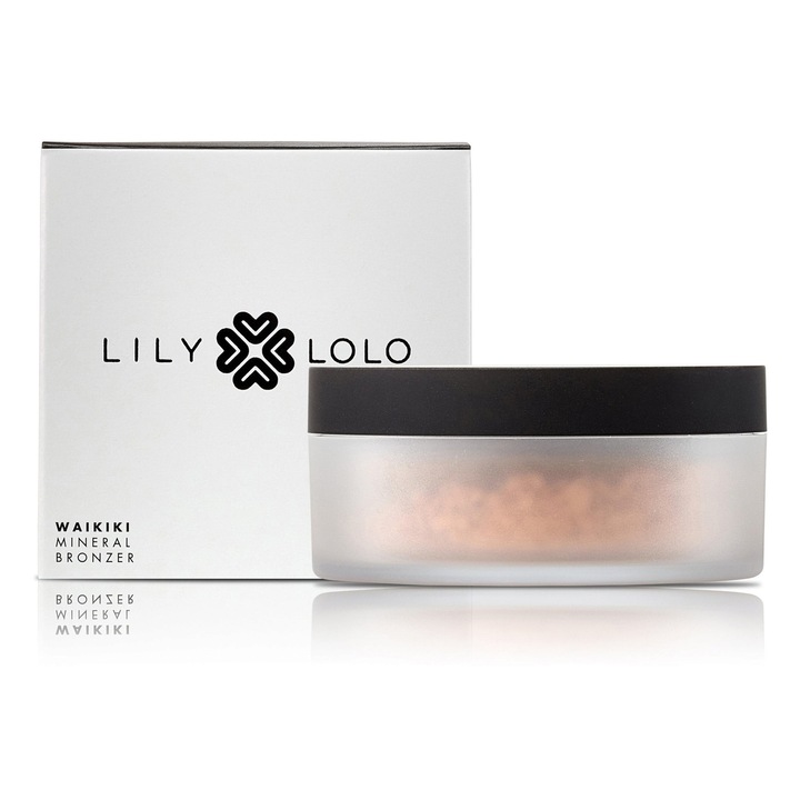Pudra bronzanta minerala Lily Lolo Waikiki, iluminator si contur