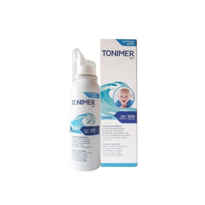 Spray nazal Tonimer Baby 100ml, supliment alimentar pentru copii