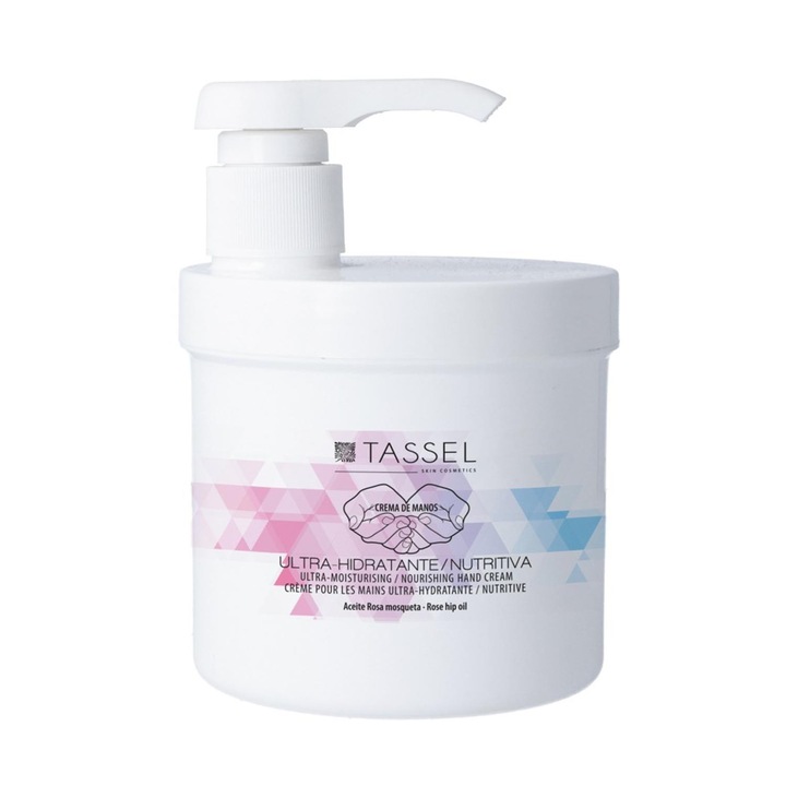 Eurostil Ultra-hidratáló tápláló kézkrém adagolóval, 500ml