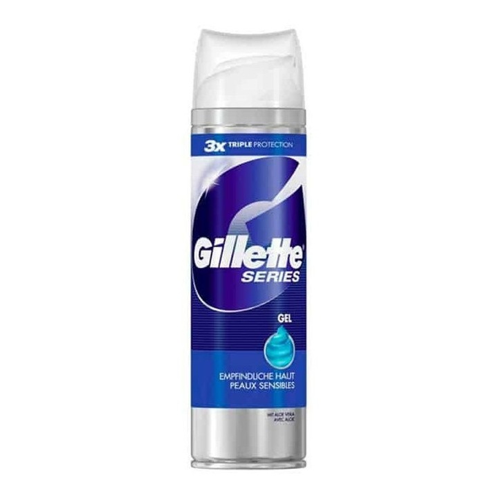 Gillette Sensitive Skin borotvagél 200 ml