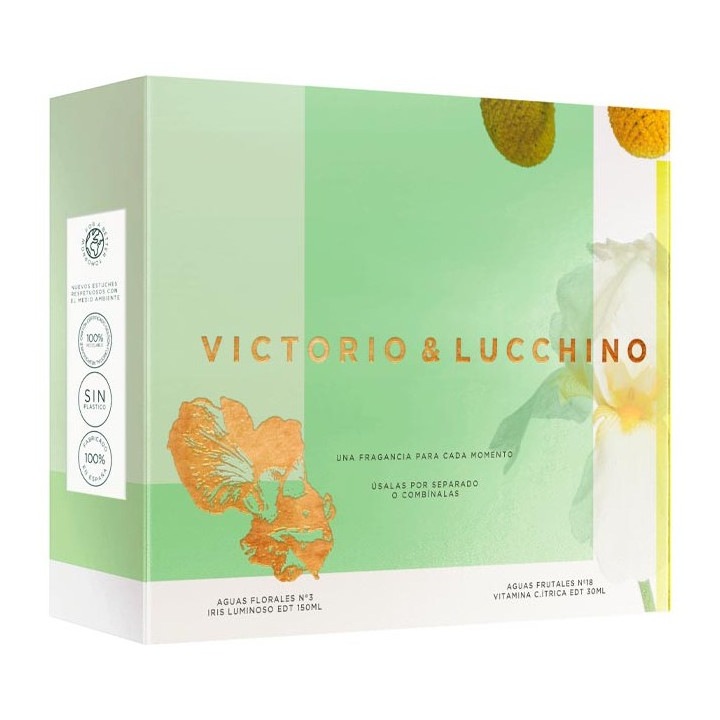 VICTORIO & LUCCHINO női toalettvíz készlet, N3 150ml és N15 30ml