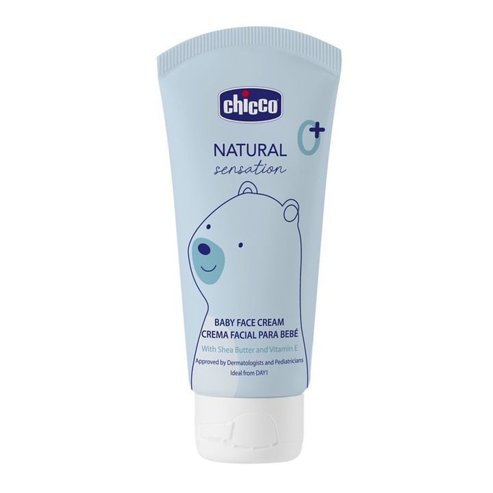 Chicco Natural Sensation baba arckrém 50ml