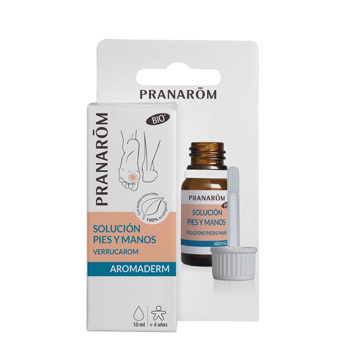 Pranarom Verrucarom 10ml, tratament pentru picioare si maini